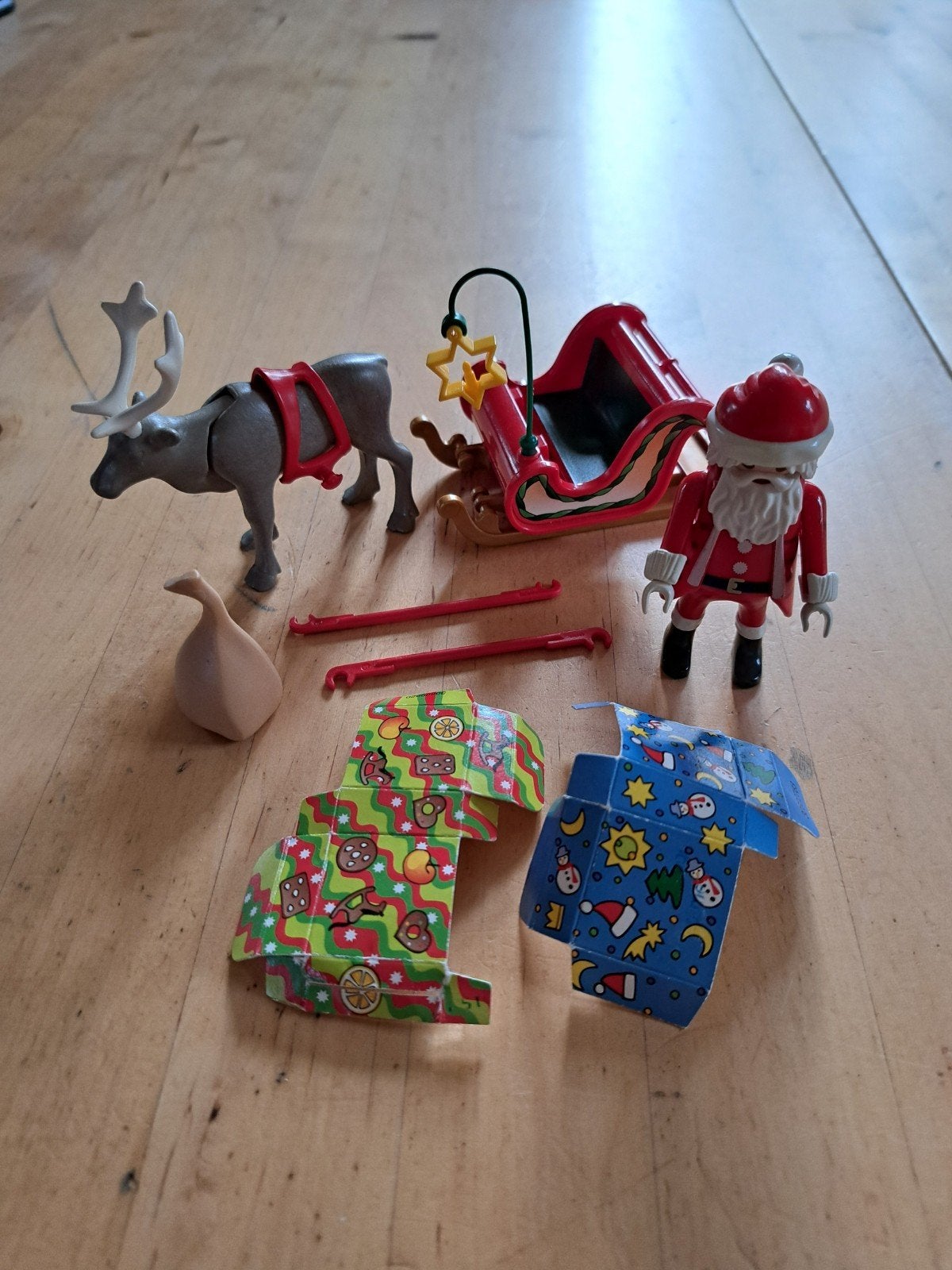 playmobil kerstman slee, Ophalen of Verzenden