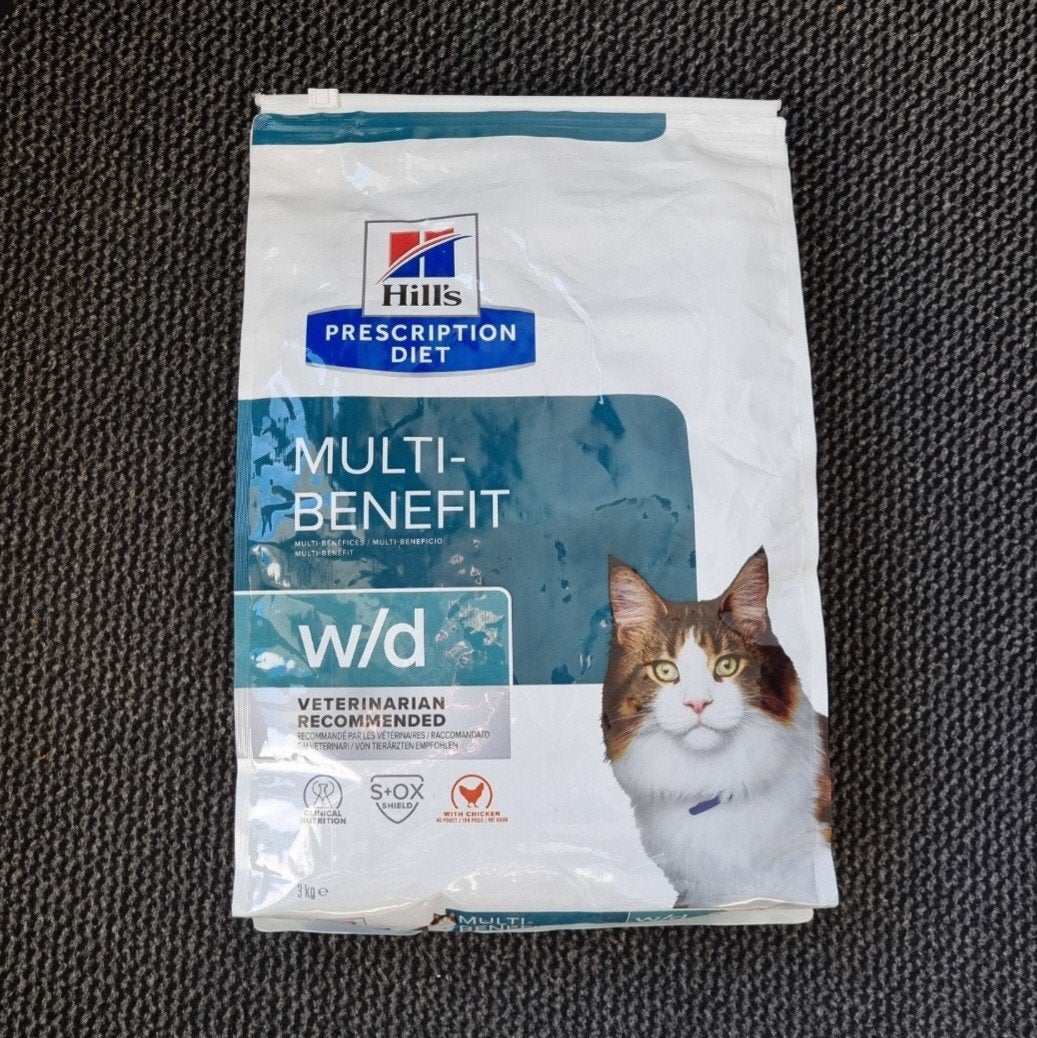 Hills multi benefit wd hill's w/d kattenvoer brokjes, Ophalen of Verzenden, Kat