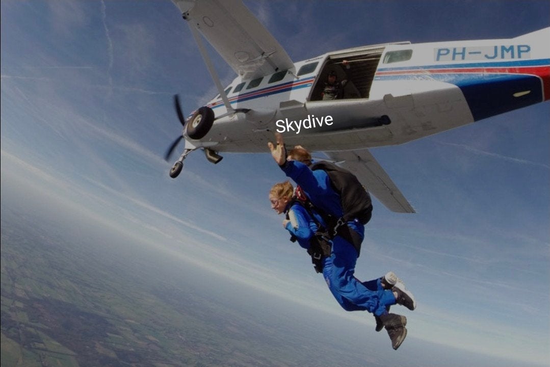 Tandem Skydive Hoogeveen, Tickets en Kaartjes, Eén persoon