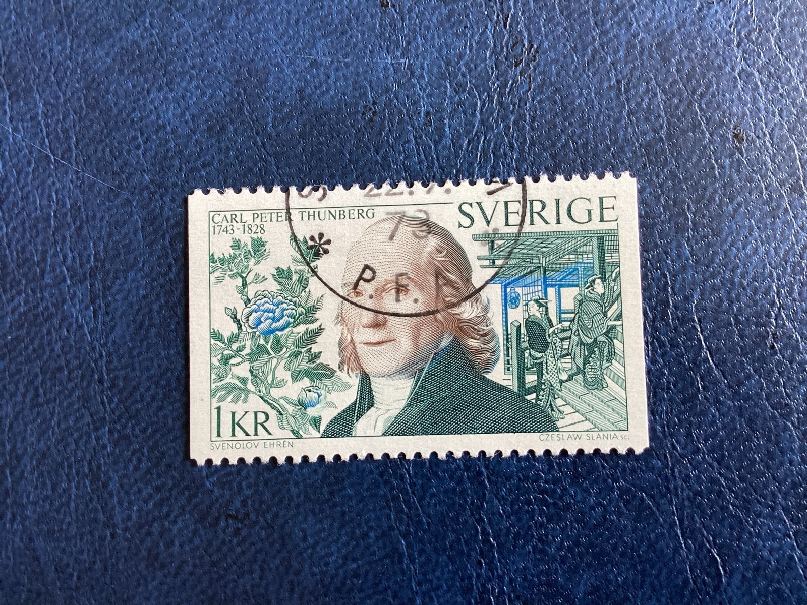 Zweden 1973-Mi.810- Carl Peter Thunberg 1 KR, Ophalen of Verzenden, Zweden, Gestempeld