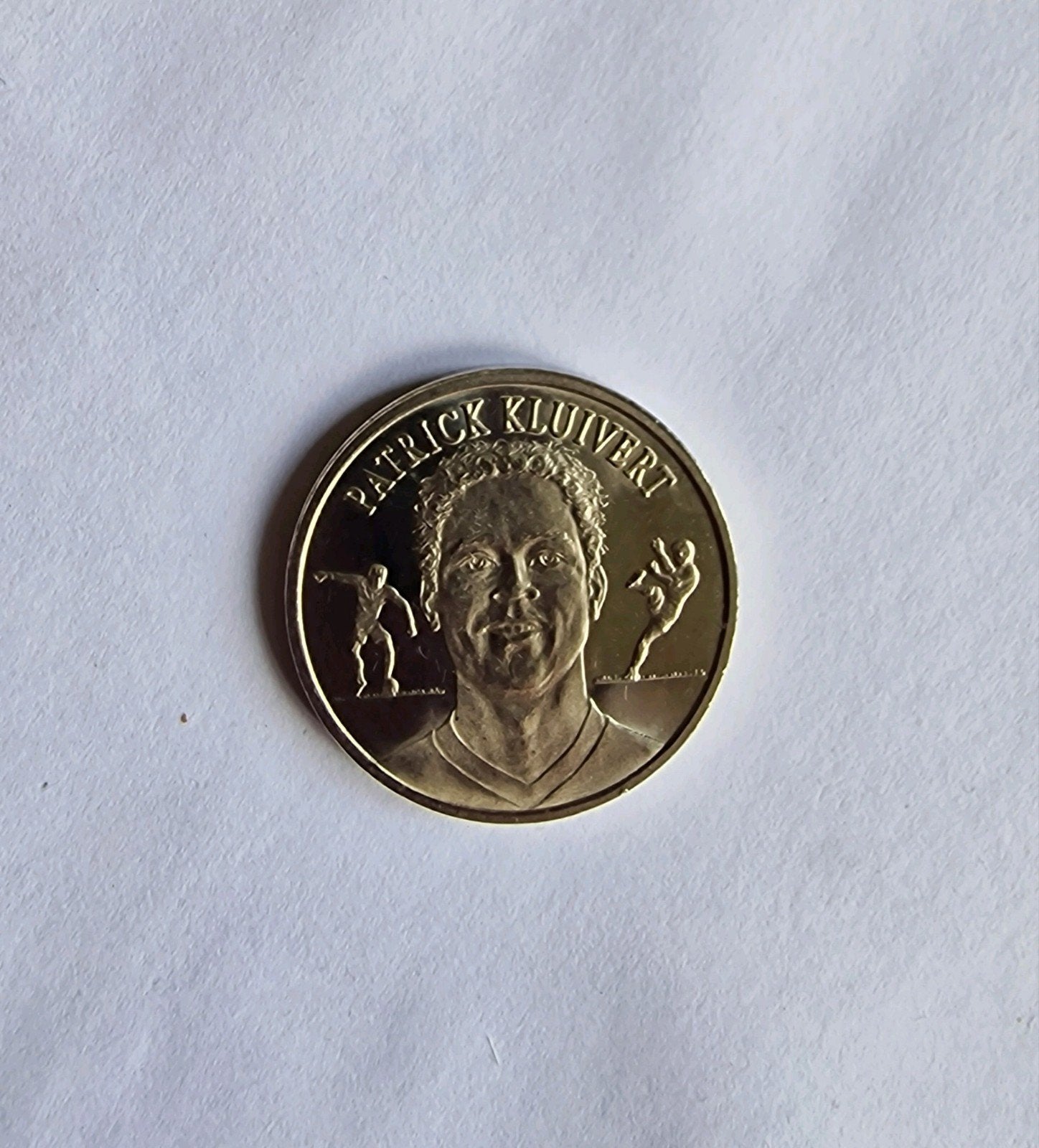 Patrick Kluivert KNVB Oranje 2000 munt, Ophalen of Verzenden, Koningin Beatrix, Overige waardes, Losse munt
