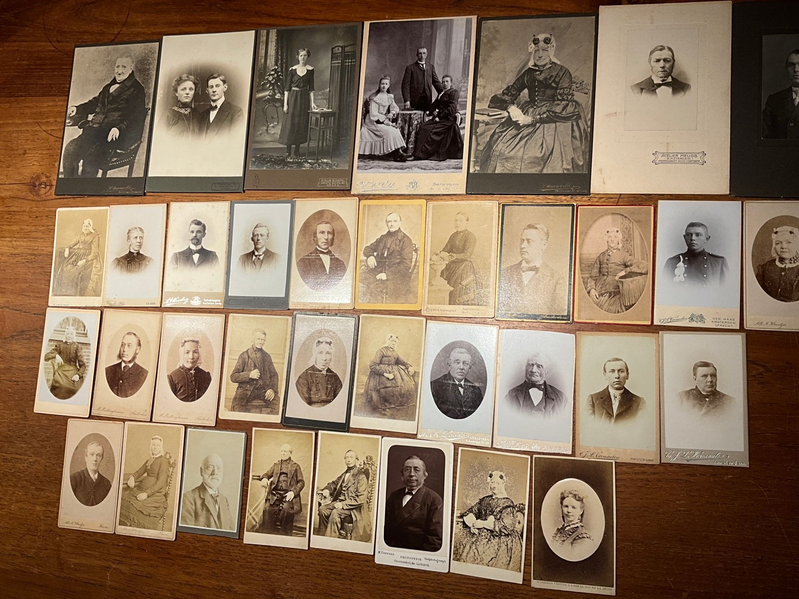 Unieke verzameling: 170+ oude portretfoto's West-Friesland, Gebruikt, Foto, Ophalen of Verzenden, Voor 1940