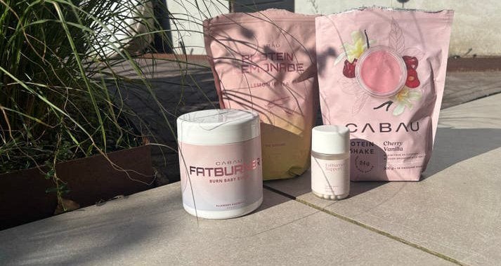 Cabau Protein Lemonade, Milkshake, Fatburner & Support, Ophalen, Zo goed als nieuw, Poeder of Drank