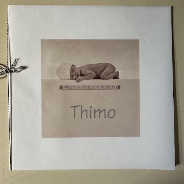 Geboortekaartje Thimo 30-7-2002 Anne Geddes intercard 15047, Ophalen of Verzenden, 2000 tot heden, Geboortekaartje