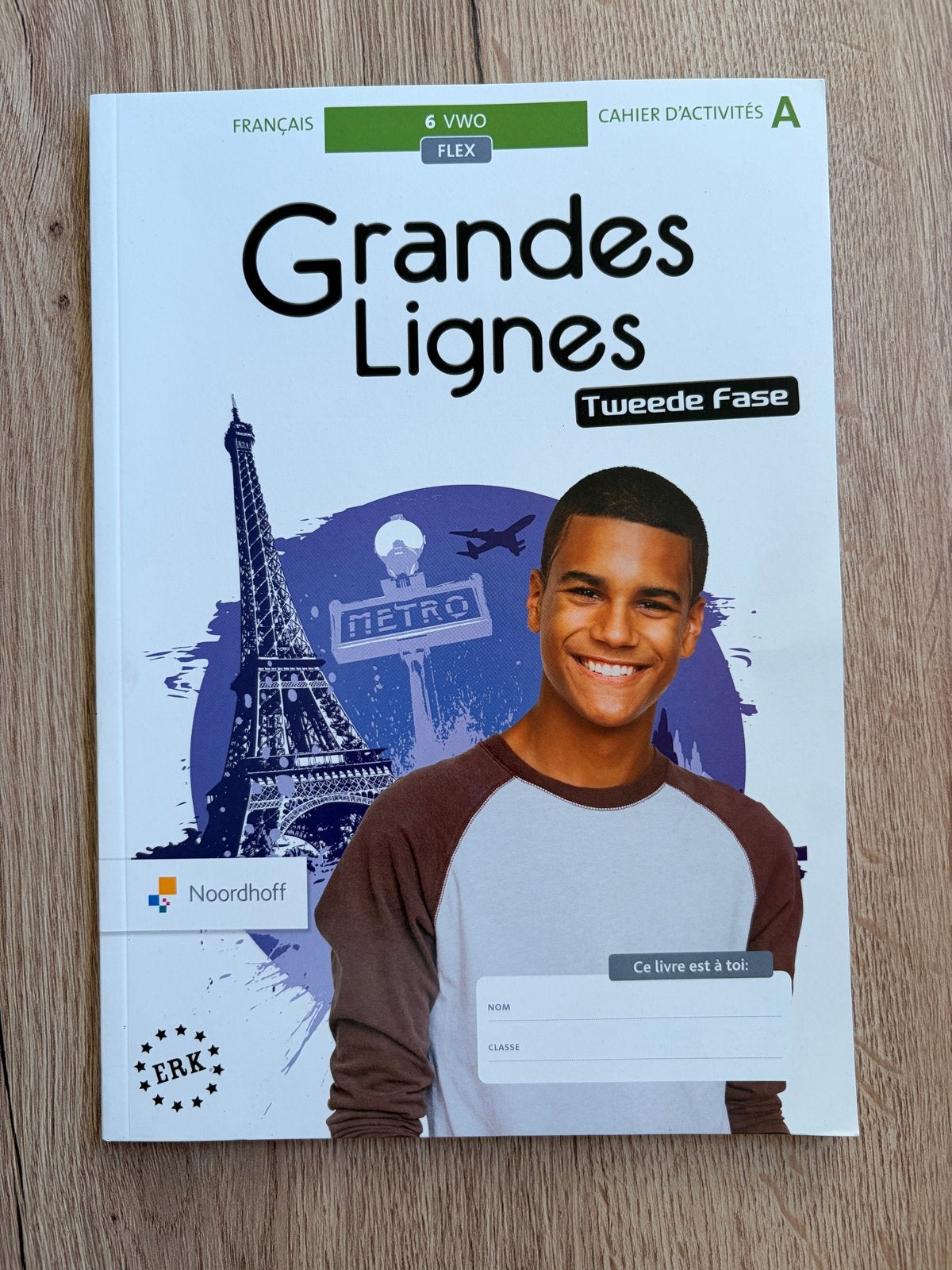 Schoolboek Frans 6 VWO Grandes Lignes, Ophalen of Verzenden, Zo goed als nieuw, VWO, Frans