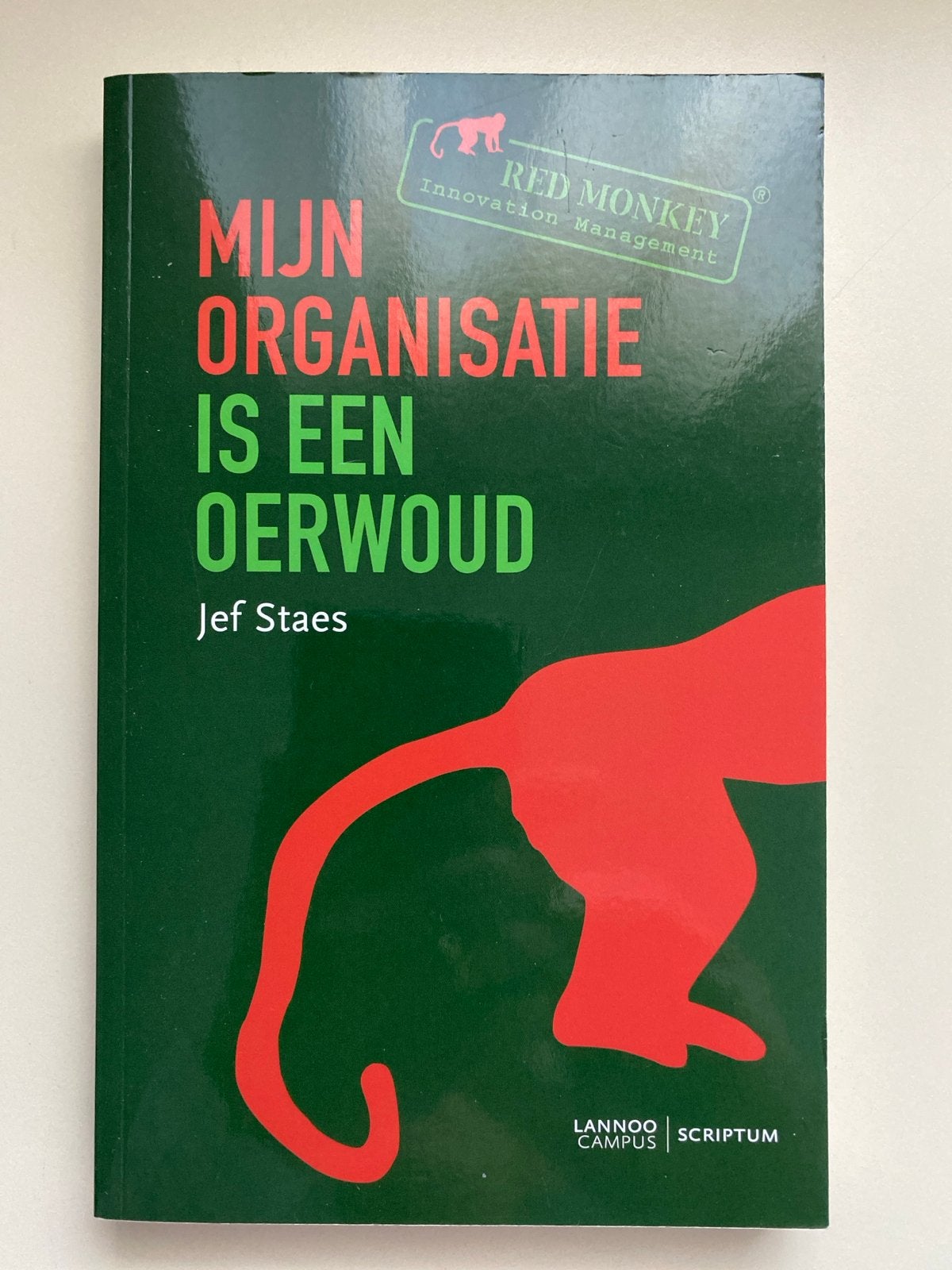 Mijn Organisatie is een Oerwoud - Jef Staes, Ophalen of Verzenden, Zo goed als nieuw, Nederland
