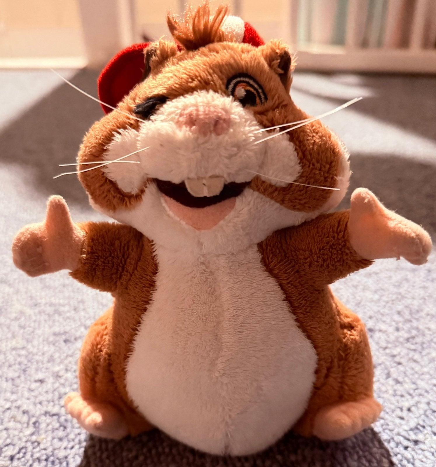 Hamster knuffel AlbertHeijn Zaandam, Kinderen en Baby's, Gebruikt, Albert Heijn, Hamster, Ophalen of Verzenden