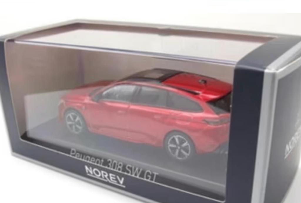 Peugeot 308 SW GT 2021 Elixir Rood 1:43 NOREV ref: 473938, Verzenden, Nieuw, Auto, Norev