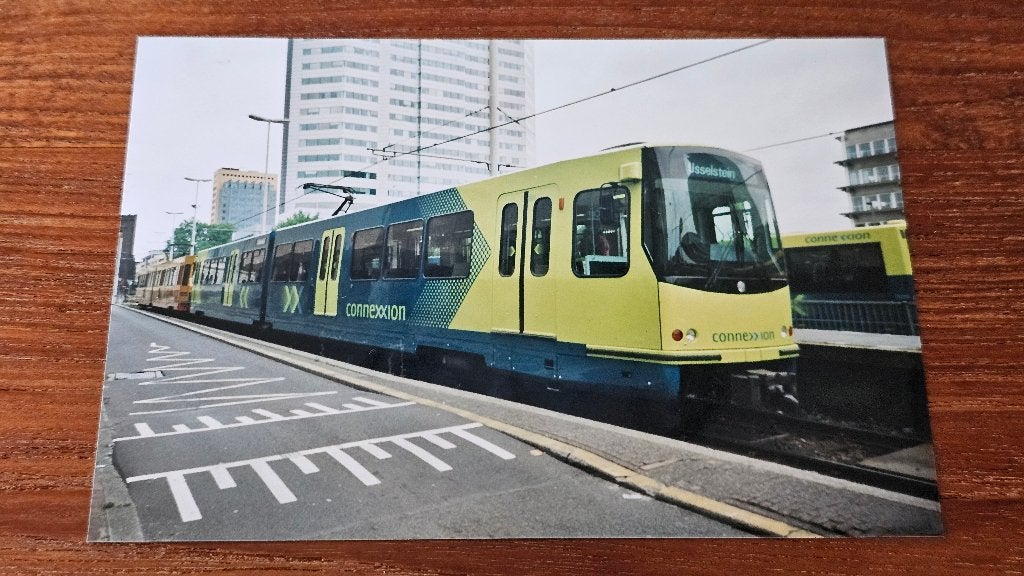 Foto TRAM CX Connexxion Utrecht Sneltram, Verzamelen, Verzenden, Gebruikt, Tram, Overige typen