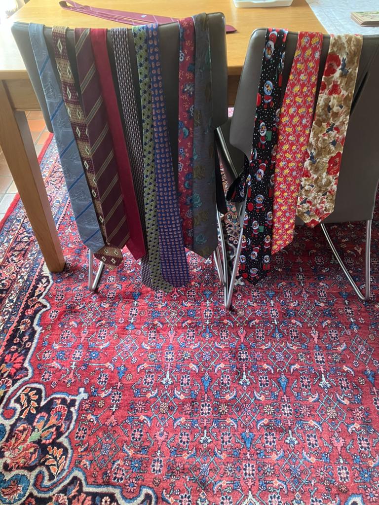 12 nette stropdassen, Kleding | Heren, Stropdassen, Ophalen of Verzenden, Zo goed als nieuw, Overige kleuren
