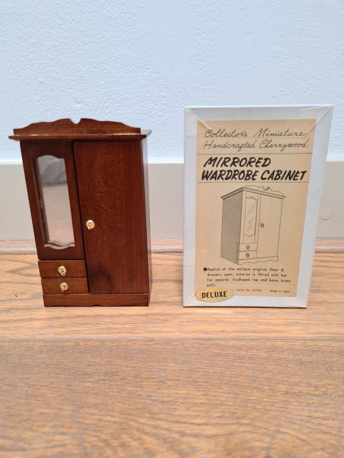 Shackman Deluxe Miniatuur Kastje - Kersen Hout, Ophalen of Verzenden, Nieuw, Gebruiksvoorwerp