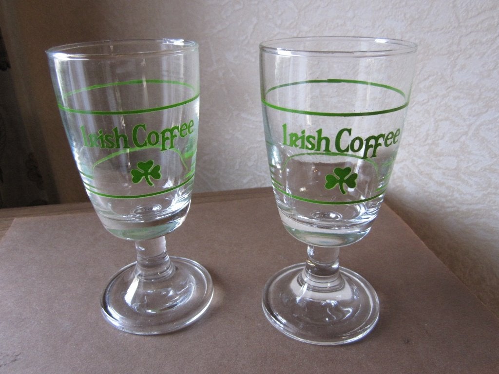Twee Saivo Firenze irish coffee glazen - dikwandig, Huis en Inrichting, Keuken | Servies, Glas of Glazen, Verzenden, Overige stijlen