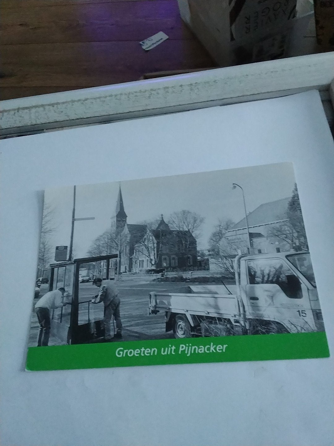 Oude Ansichtkaart Groeten uit Pijnacker - CDA, Verzamelen, Ansichtkaarten | Nederland, Ophalen of Verzenden, 1960 tot 1980, Ongelopen