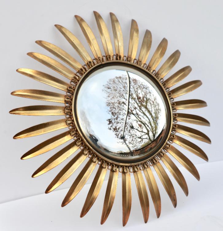 Deknudt Sunburst spiegel 1950, Ophalen of Verzenden