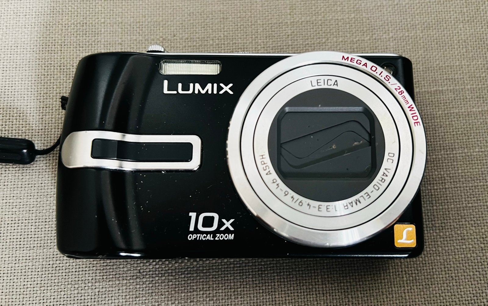 Panasonic Lumix DMC-TZ3 Compactcamera met 10x optische zoom, Ingebouwde flitser, Gebruikt, Panasonic, Ophalen of Verzenden