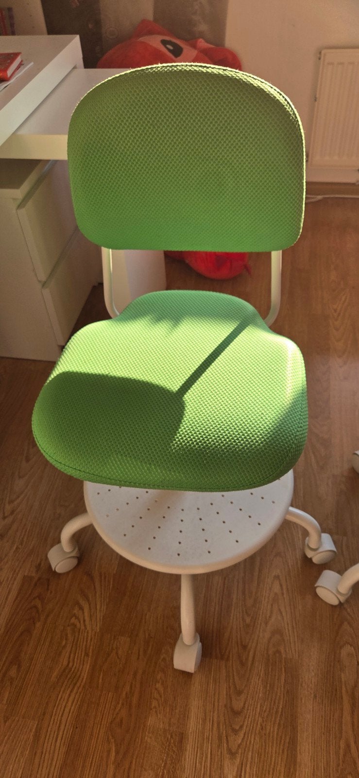 Ikea bureaustoel Vimund te koop in goede staat!, Ophalen, Zo goed als nieuw, Groen