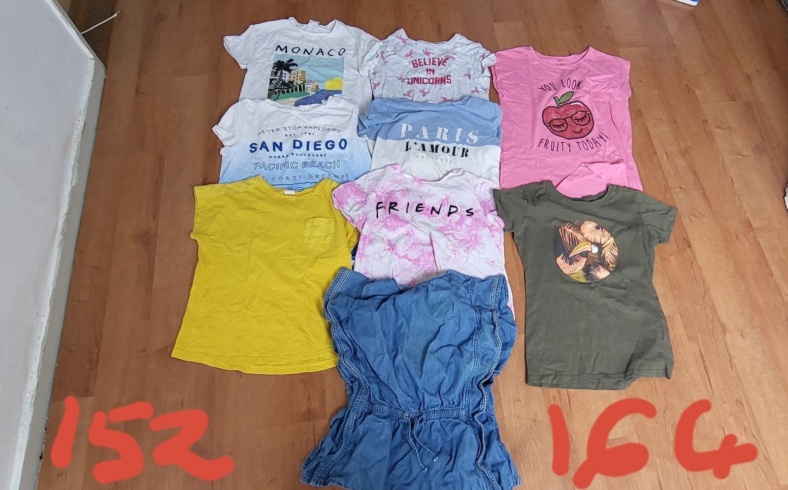 Meisje kledingpakketten maat 152/164, Kinderen en Baby's, Kinderkleding | Maat 152, Ophalen of Verzenden, Zo goed als nieuw