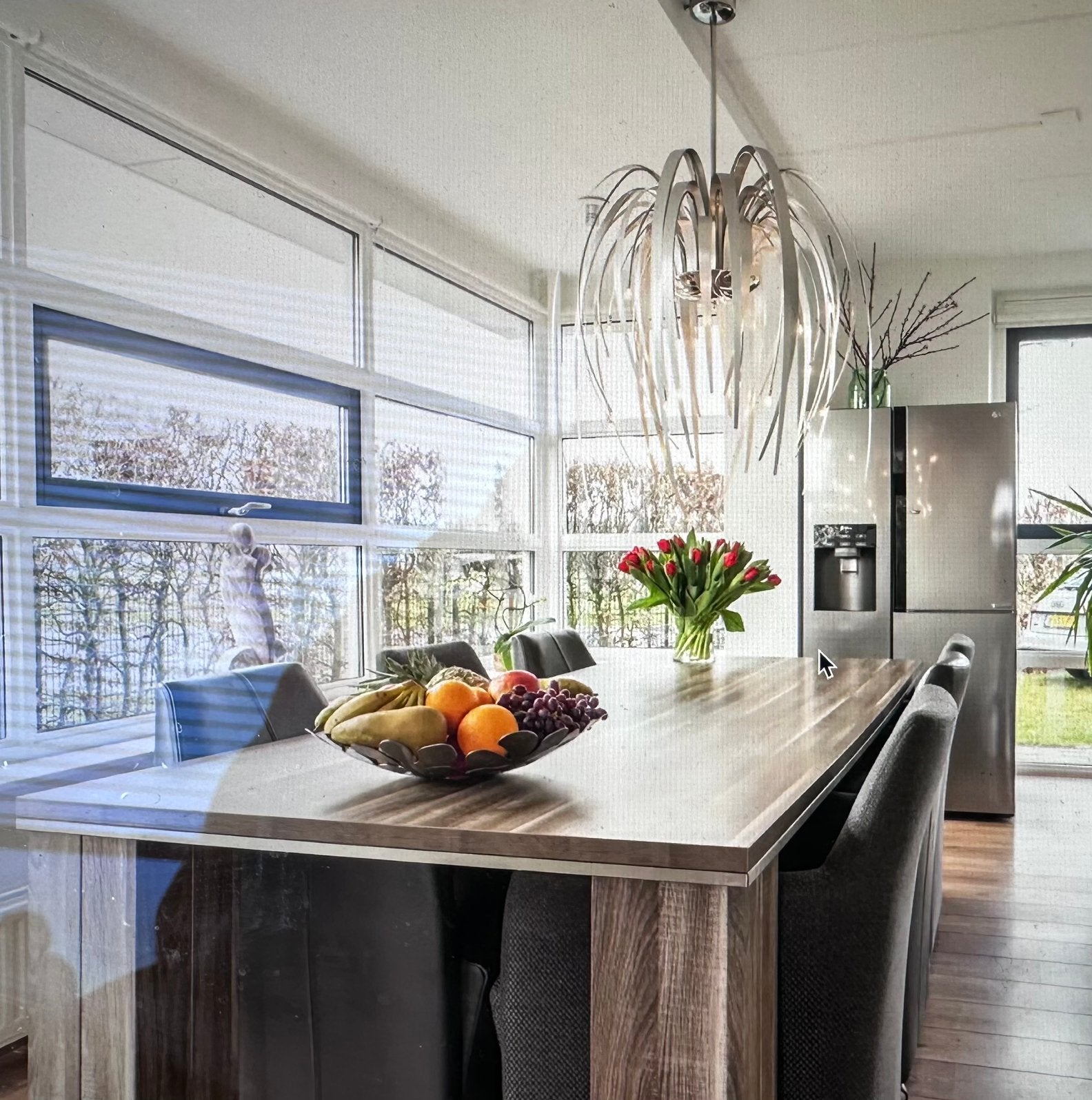 Moderne lamp eyecatcher, Huis en Inrichting, Ophalen, Zo goed als nieuw