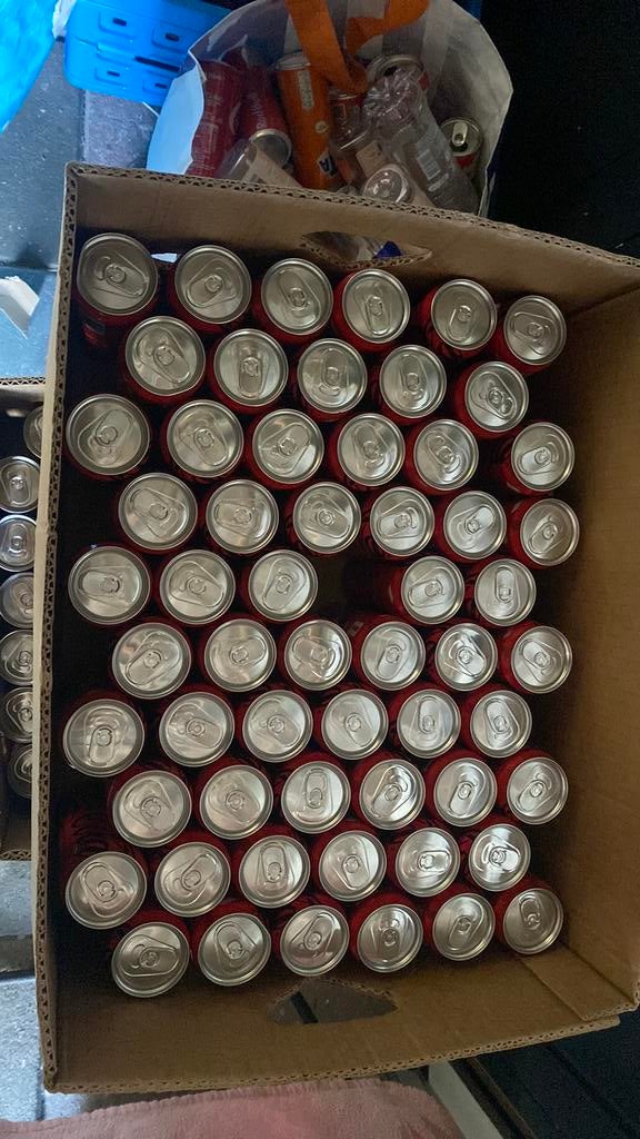 58 blikjes coca cola zerro 330 ml, Diversen, Ophalen of Verzenden