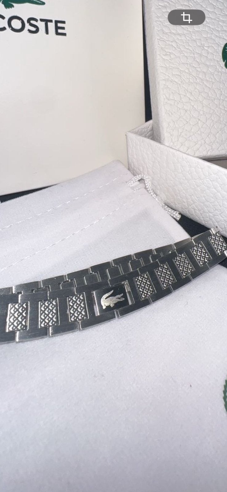 Lacoste armband NIEUW, Ophalen of Verzenden, Nieuw