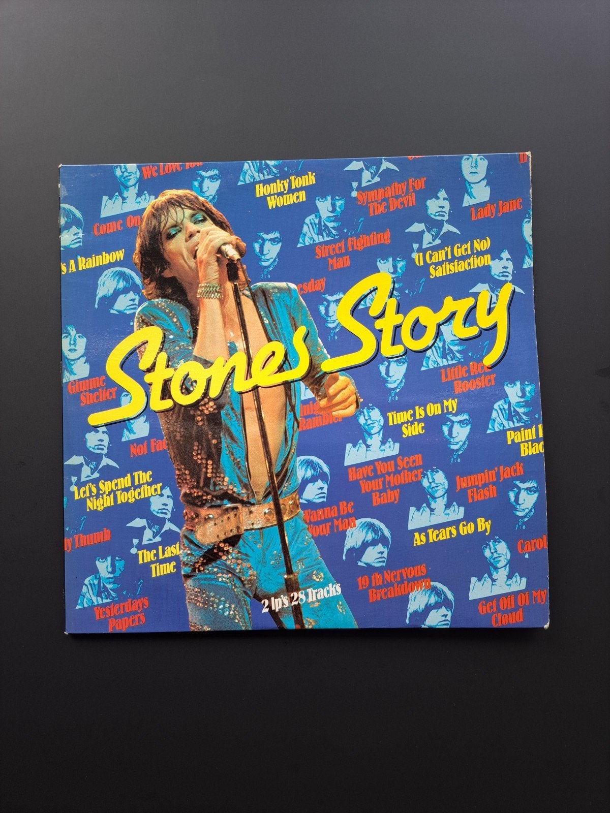 LP's The Rolling Stones - Stones Story (2LP), Cd's en Dvd's, Rock, Gebruikt, Complilatie, Ophalen of Verzenden