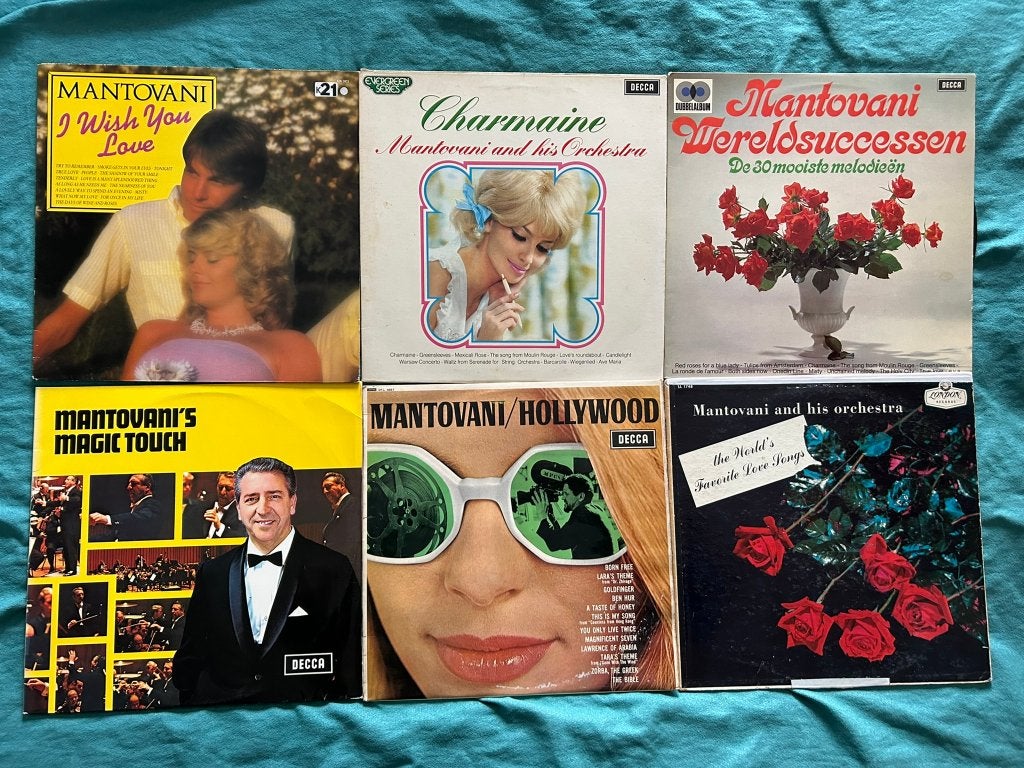 31 LP's Mantovani (ook per stuk te koop), Ophalen of Verzenden, Gebruikt, 12 inch, Jazz