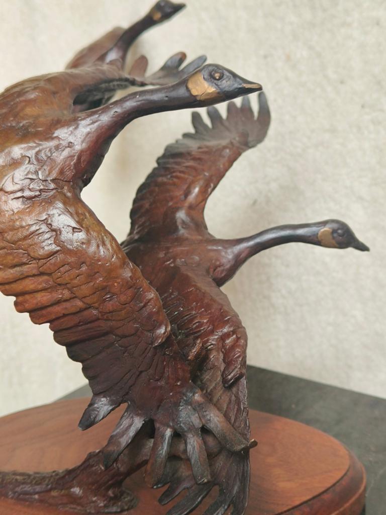 Groot Brons: Jonathan Bronson - Autumn Flight (1983) | 50 cm, Ophalen of Verzenden