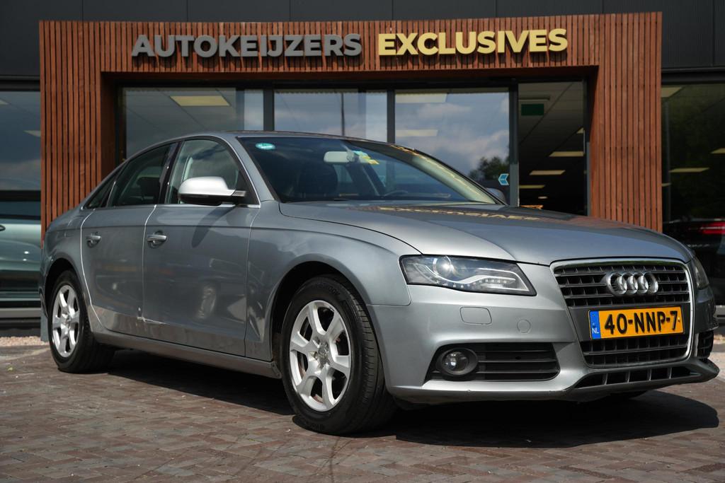 Audi A4 Limousine 1.8 TFSI Pro Line, Euro 5, Stof, Gebruikt, Zwart