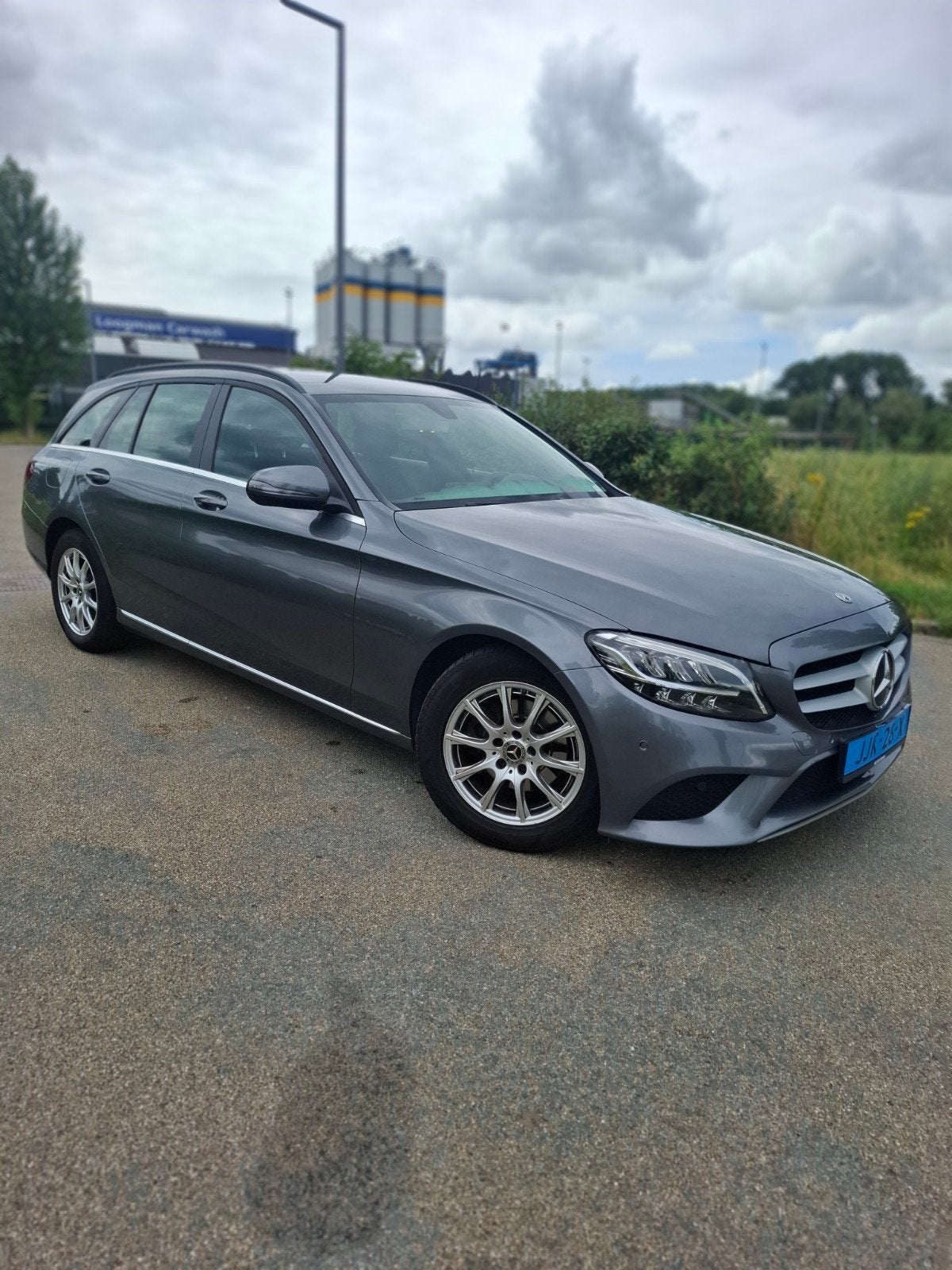 Mercedes-Benz C-Klasse C200 d 160pk 9G-TRONIC 2019 Grijs, Auto's, Mercedes-Benz, Automaat, Achterwielaandrijving, 1800 kg, Euro 6