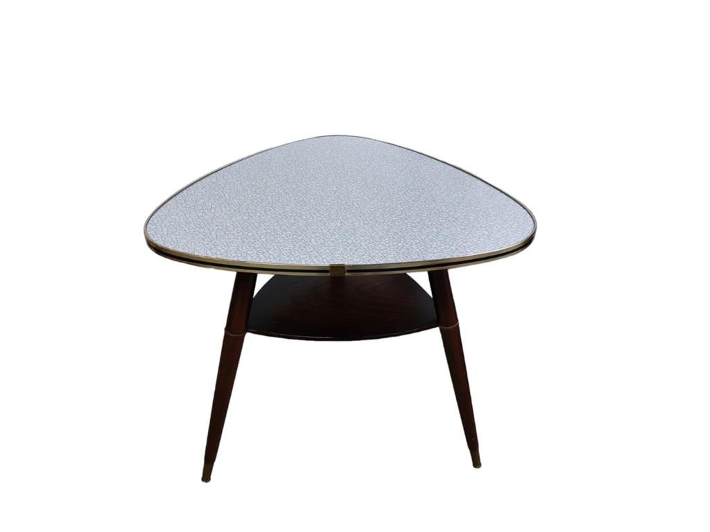 Vintage koffietafel, bijzettafel met formica blad, Ophalen