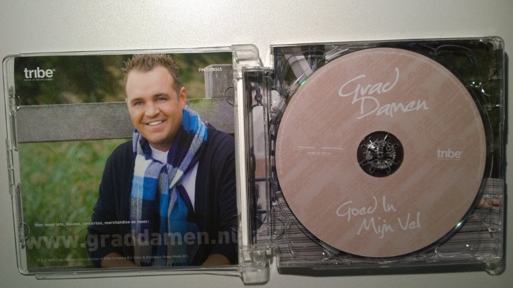 Grad Damen - Goed In Mijn Vel, Ophalen of Verzenden, Zo goed als nieuw, Levenslied of Smartlap, Album