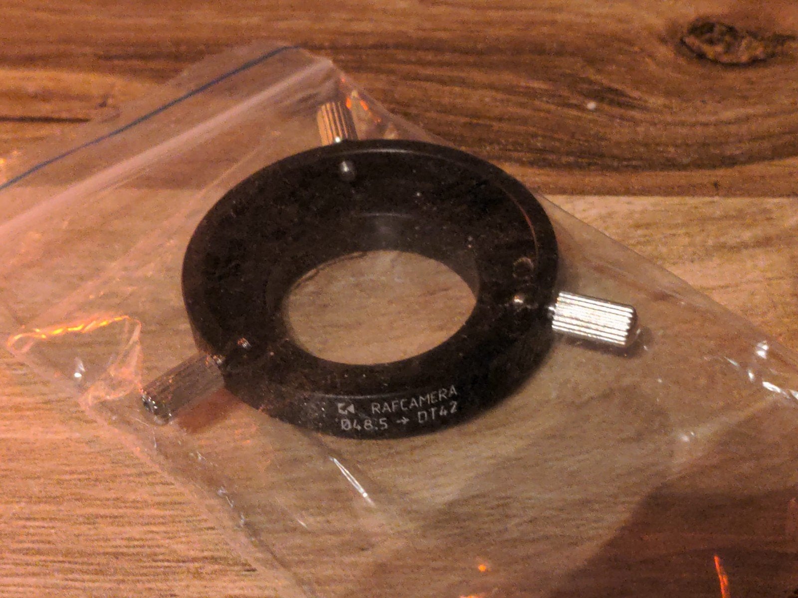 Microscoop Adapter 48.5mm naar 42mm Dovetail, Audio, Tv en Foto, Ophalen of Verzenden, Nieuw
