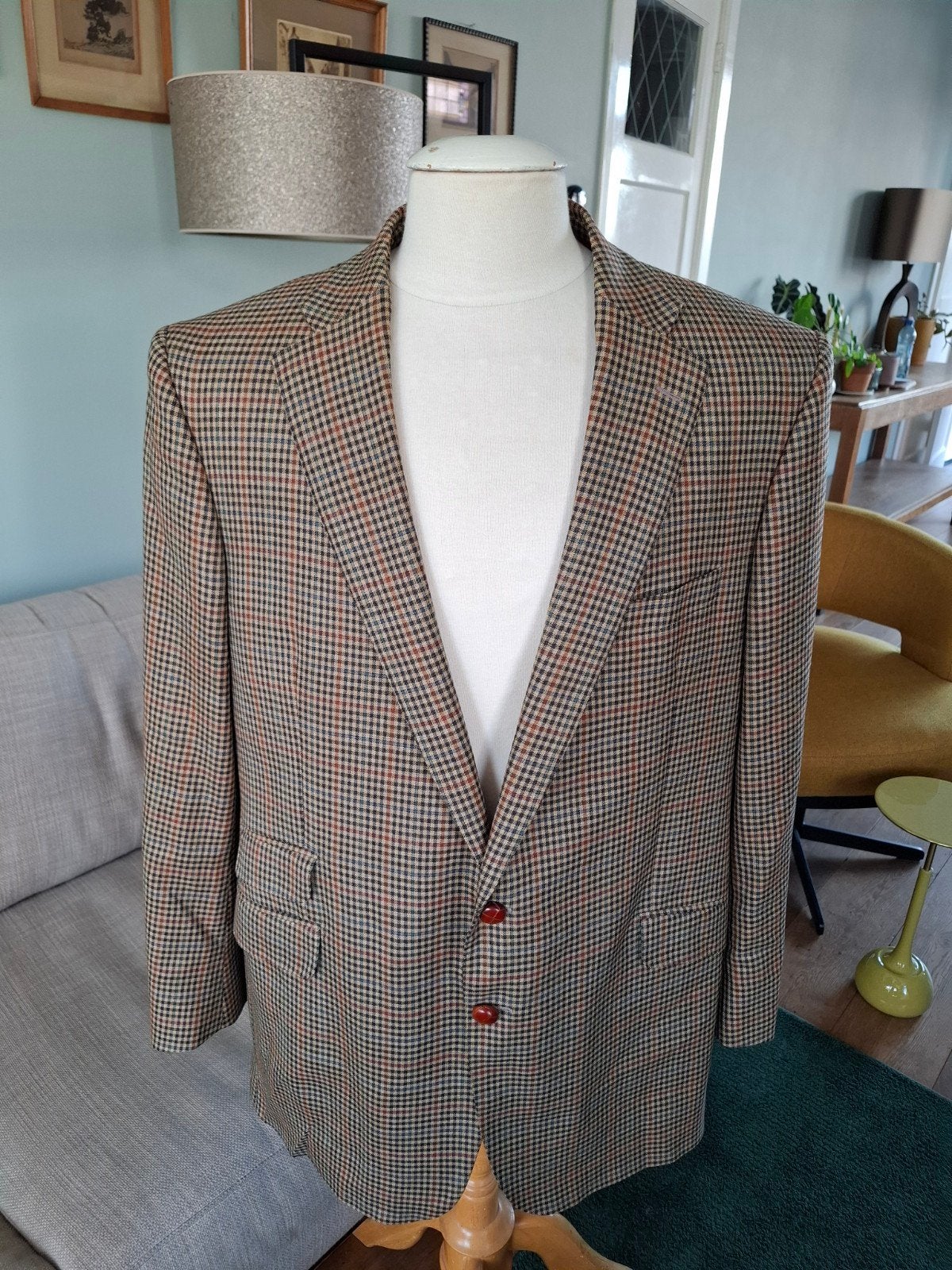 Barons & bastards blazer maat 56 Loro Piana, Bruin, Maat 56/58 (XL), Ophalen of Verzenden, Zo goed als nieuw