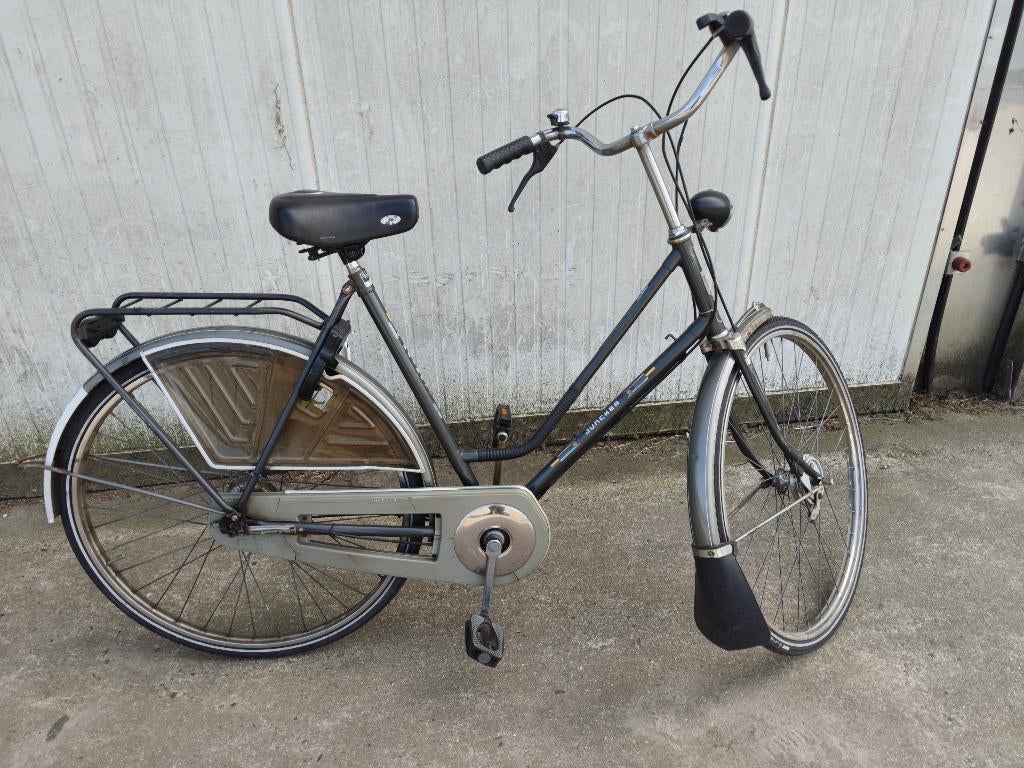 damesfiets gazelle junkert 3v, Ophalen, Gebruikt, Versnellingen, 56 cm of meer