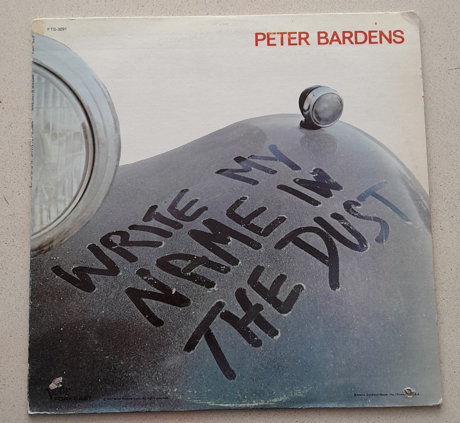 lp peter bardens - write my name in the dust (camel), Ophalen of Verzenden, Gebruikt, 12 inch