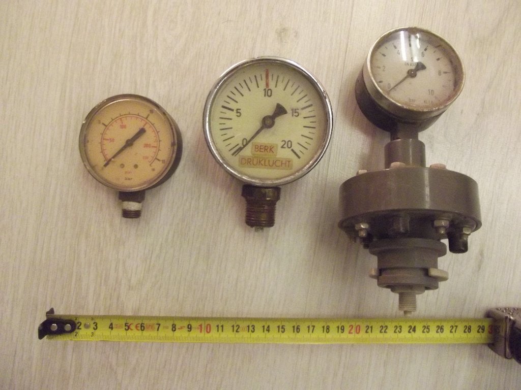 drukmeter, Ophalen