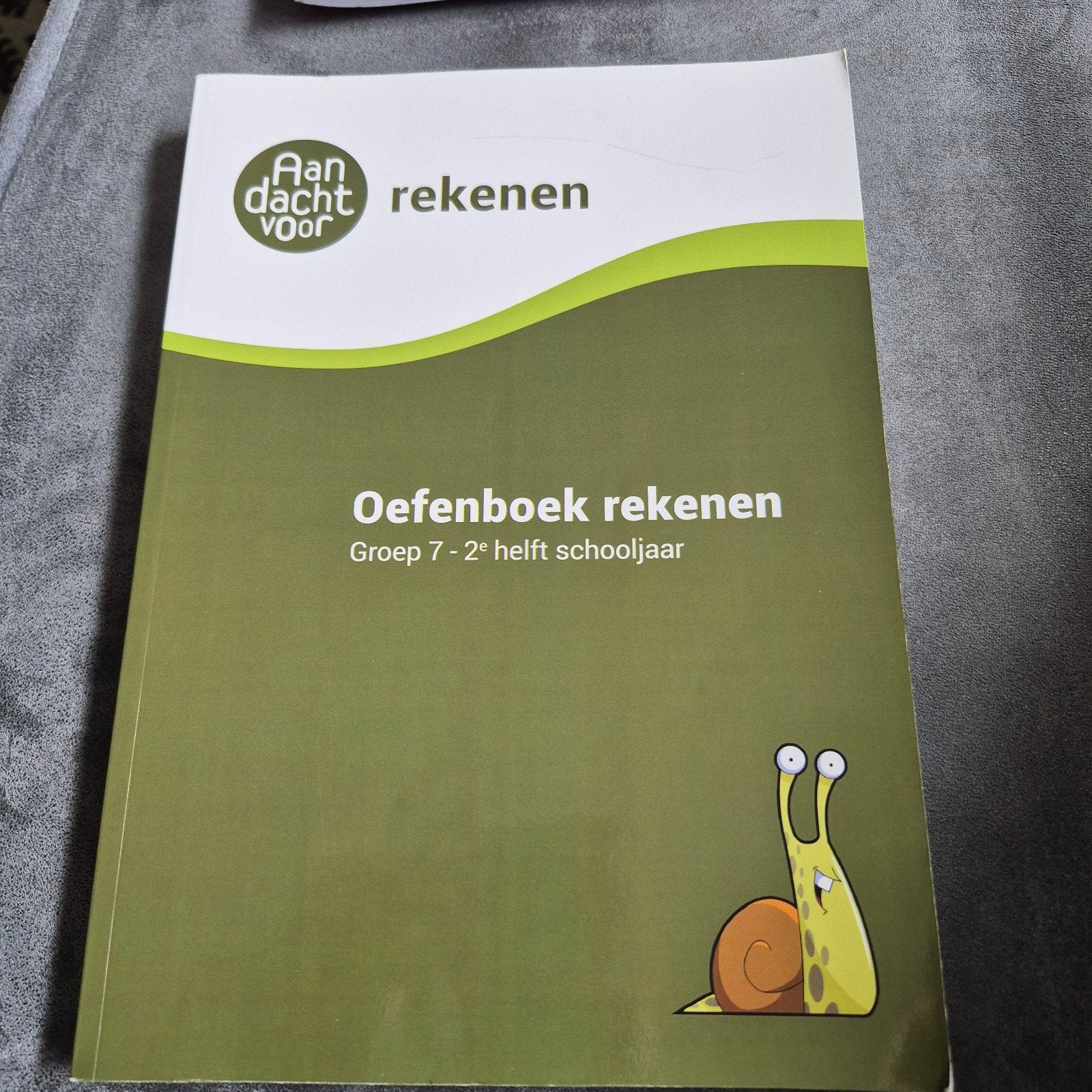Oefenboek Rekenen Groep 7 - 2e helft schooljaar, Ophalen of Verzenden, Zo goed als nieuw, Overige niveaus, Overige vakken