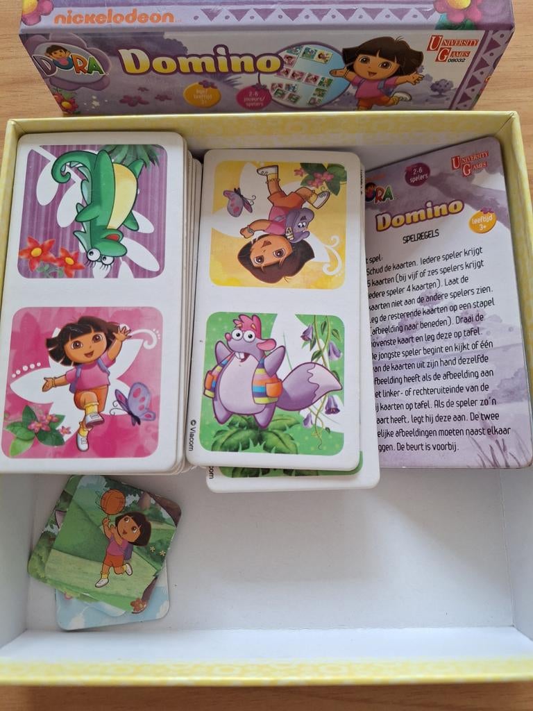 Dora domino, Universiteit games, Onbekend, Ophalen of Verzenden, Zo goed als nieuw