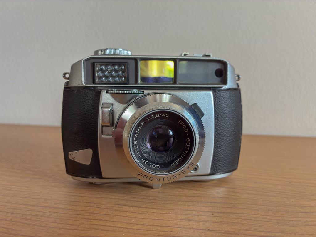 Vintage camera BALDA Baldassa 1B. 1958, Ophalen of Verzenden, Niet werkend, Compact, Overige Merken