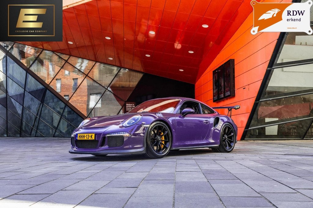 Porsche 911 4.0 GT3 RS | Ultra Violet | Bucket seats | Carbo, Auto's, Porsche, Bedrijf, Te koop, ABS, Airbags, Airconditioning