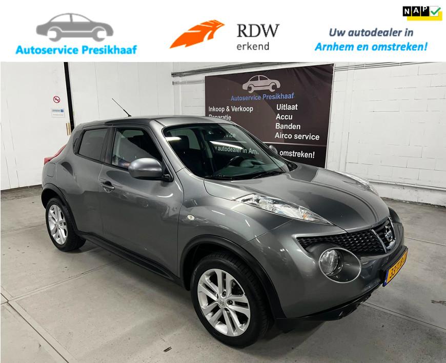 Nissan Juke 1.6 Tekna Automaat ECC / CAMERA / VOL-LEDER, Auto's, Nissan, Euro 5, 4 cilinders, SUV of Terreinwagen, 117 pk