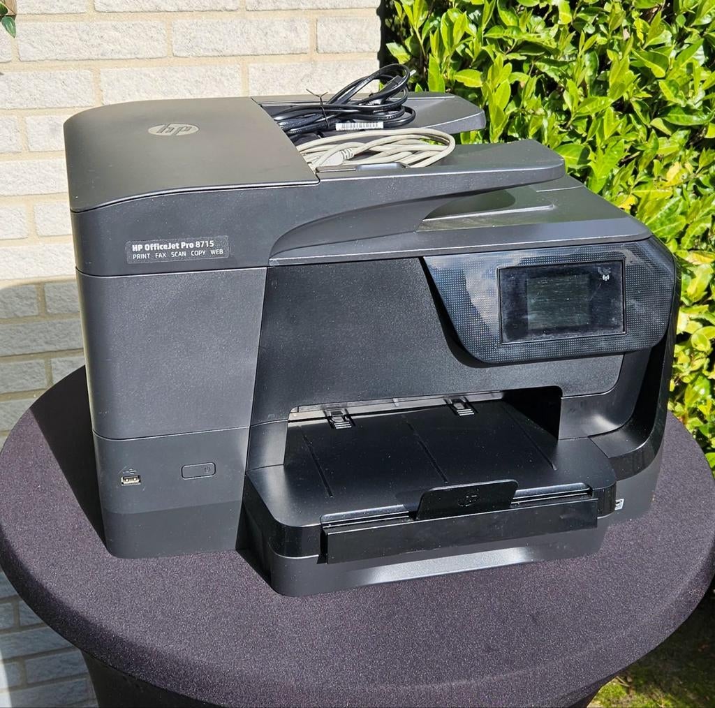 HP OfficeJet Pro 8715 All-in-One Printer met WiFi, Ophalen