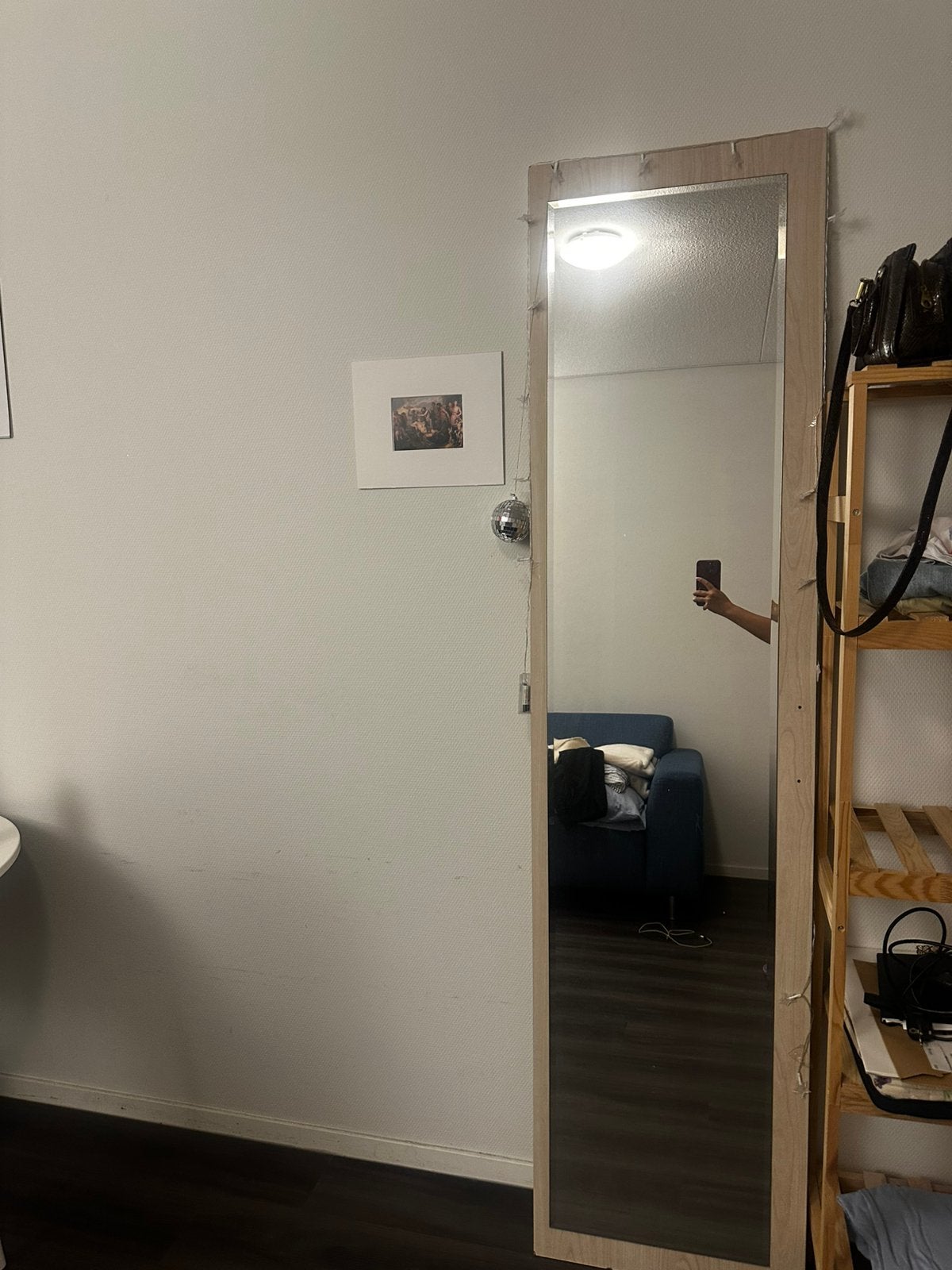 Large Standing/Leaning Mirror – Excellent Condition, Huis en Inrichting, Woonaccessoires | Spiegels, Ophalen, Minder dan 50 cm