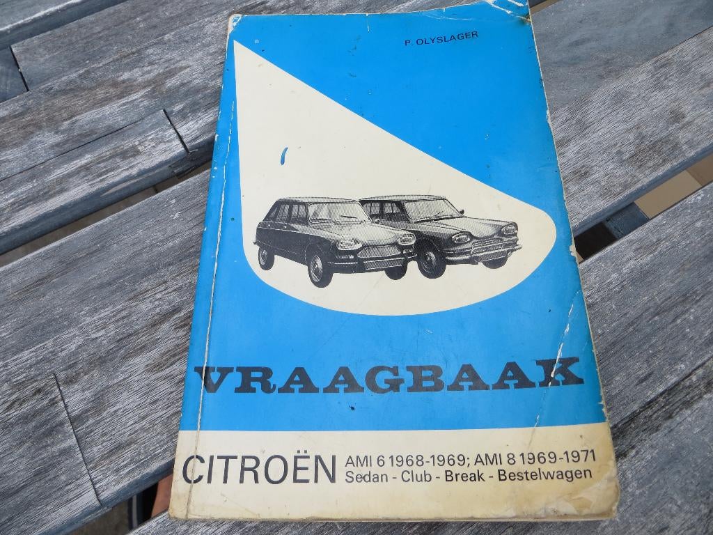 Vraagbaak Citroen Ami 6 1968-69, Citroen Ami 8 1969-71 mooi!, Ophalen of Verzenden
