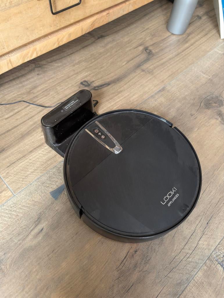 Looki robotstofzuiger met dweilfunctie, Ophalen, Zo goed als nieuw, Reservoir, Robotstofzuiger