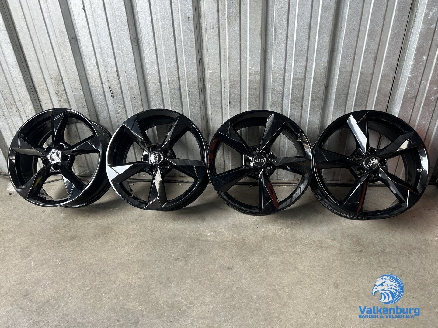 Originele Audi A3 Q2 Q3 Q4 19 inch zwarte Rotor velgen 5x112, 19 inch, Gebruikt, Velg(en), -