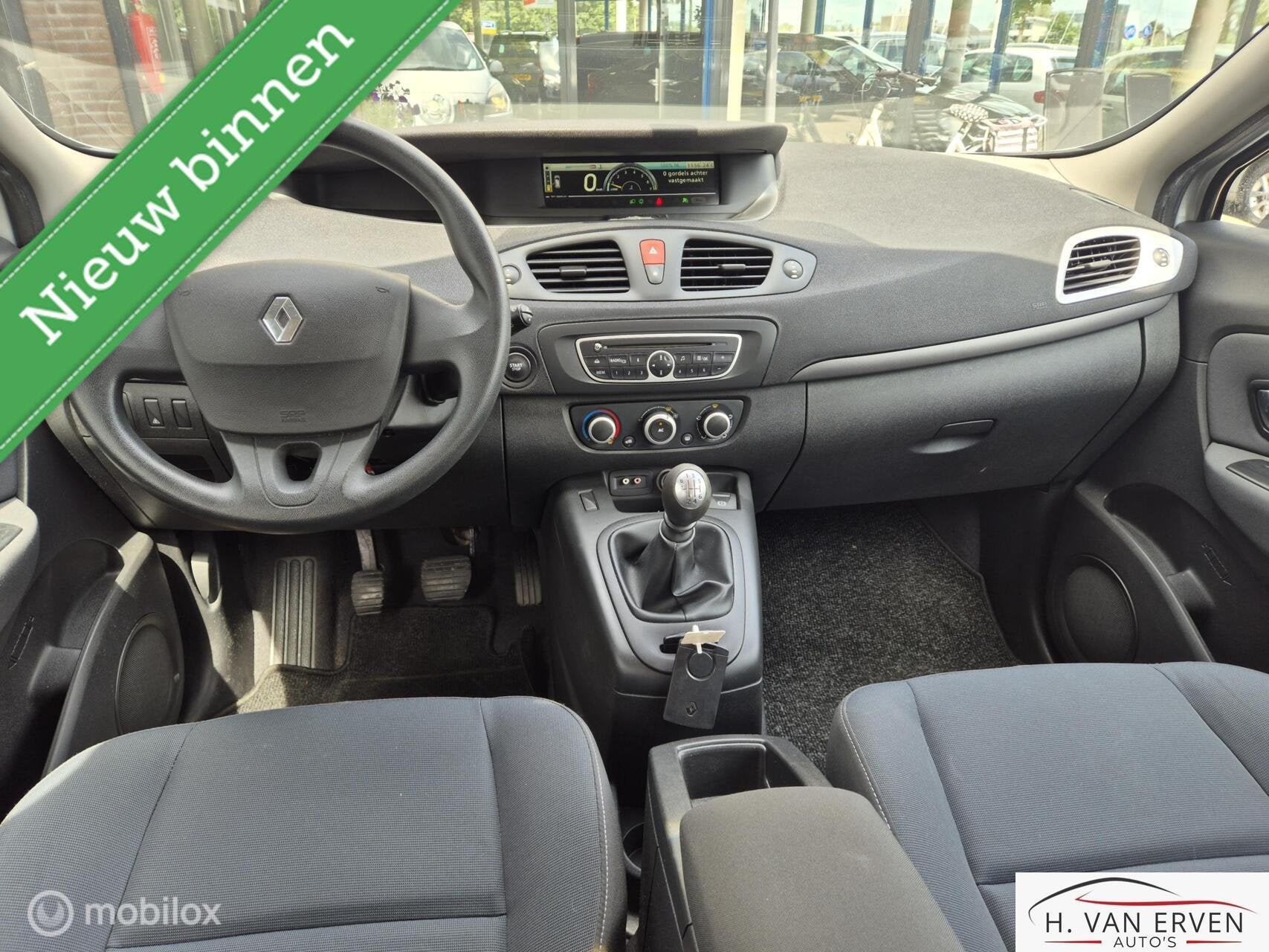 Renault Scenic 1.6 AIRCO 74000KM NAP 2E EIGENAAR, Auto's, Voorwielaandrijving, 1295 kg, 4 cilinders, 14 km/l
