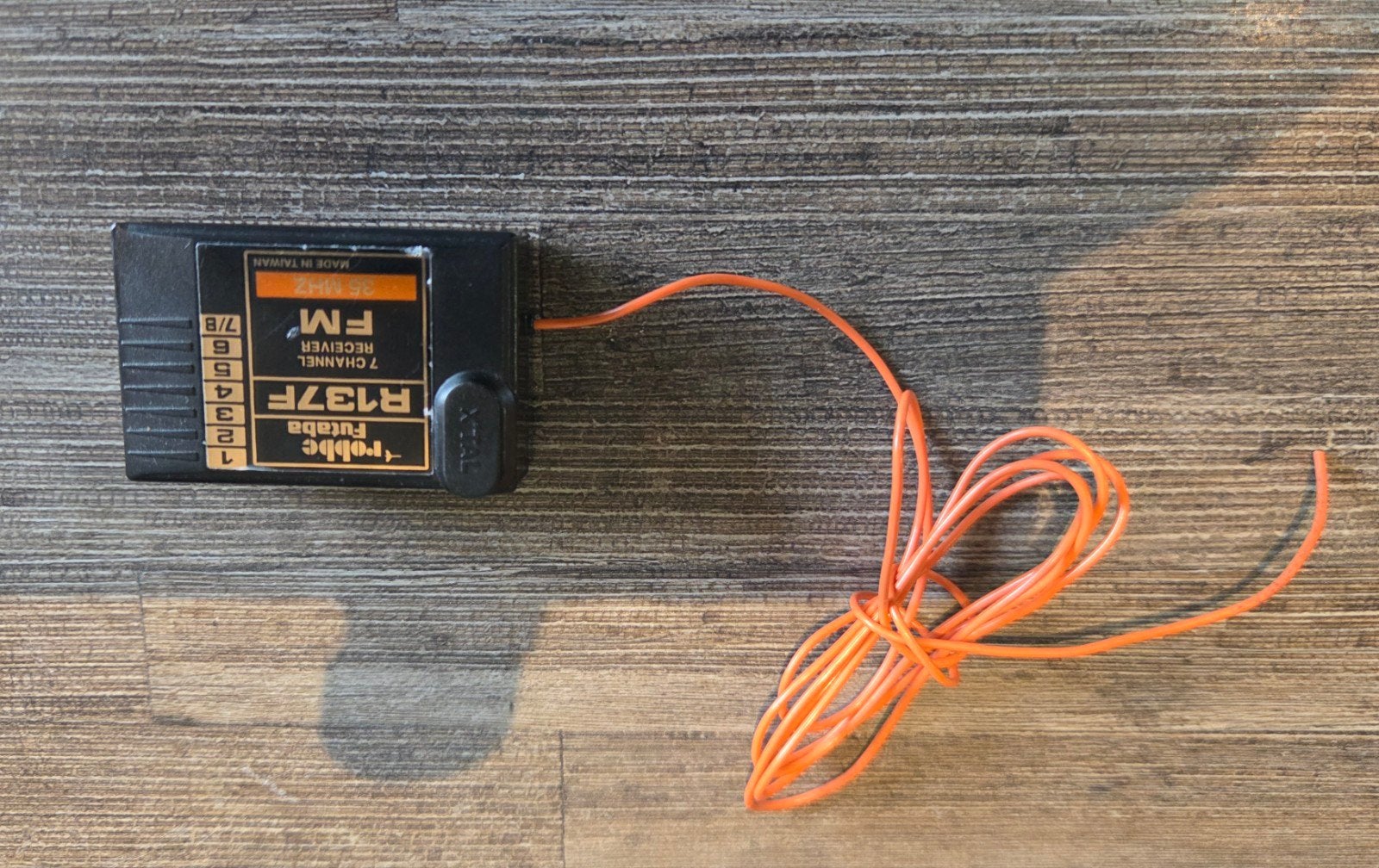 Robbe Futaba R137F ontvanger met 35.040 Mhz kristal, Ophalen of Verzenden, Gebruikt