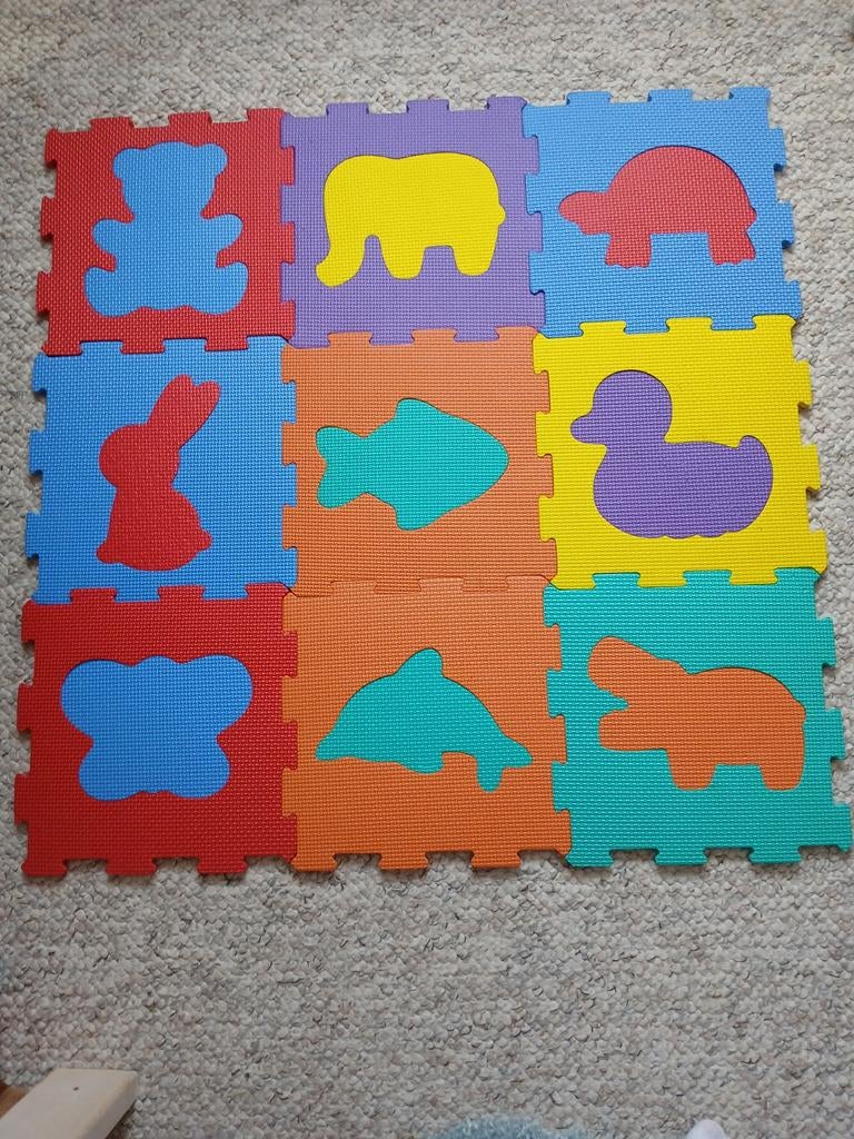 Vloerpuzzel 9 tegels 30×30cm, Ophalen of Verzenden