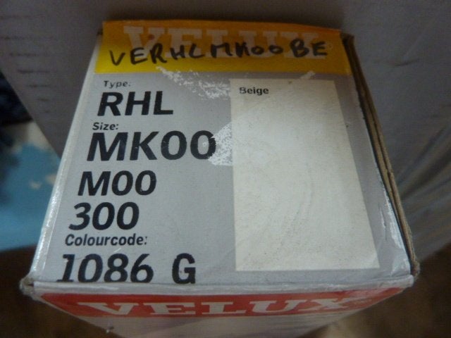 Nieuwe Velux licht doorlatende gordijnen voor M en P(K)serie, Ophalen of Verzenden, Nieuw, Blauw, Gordijn